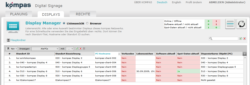 Managing displays