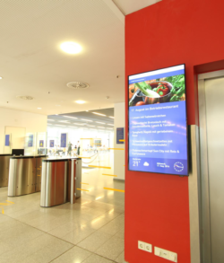 EnBW nutzt Digital Signage von kompas